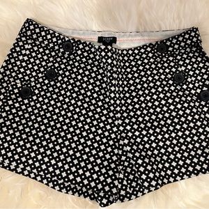 J CREW sz 2 city fit stretch cotton sailor style shorts